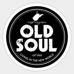 West Virginia Old Soul - Rich Men Sticker